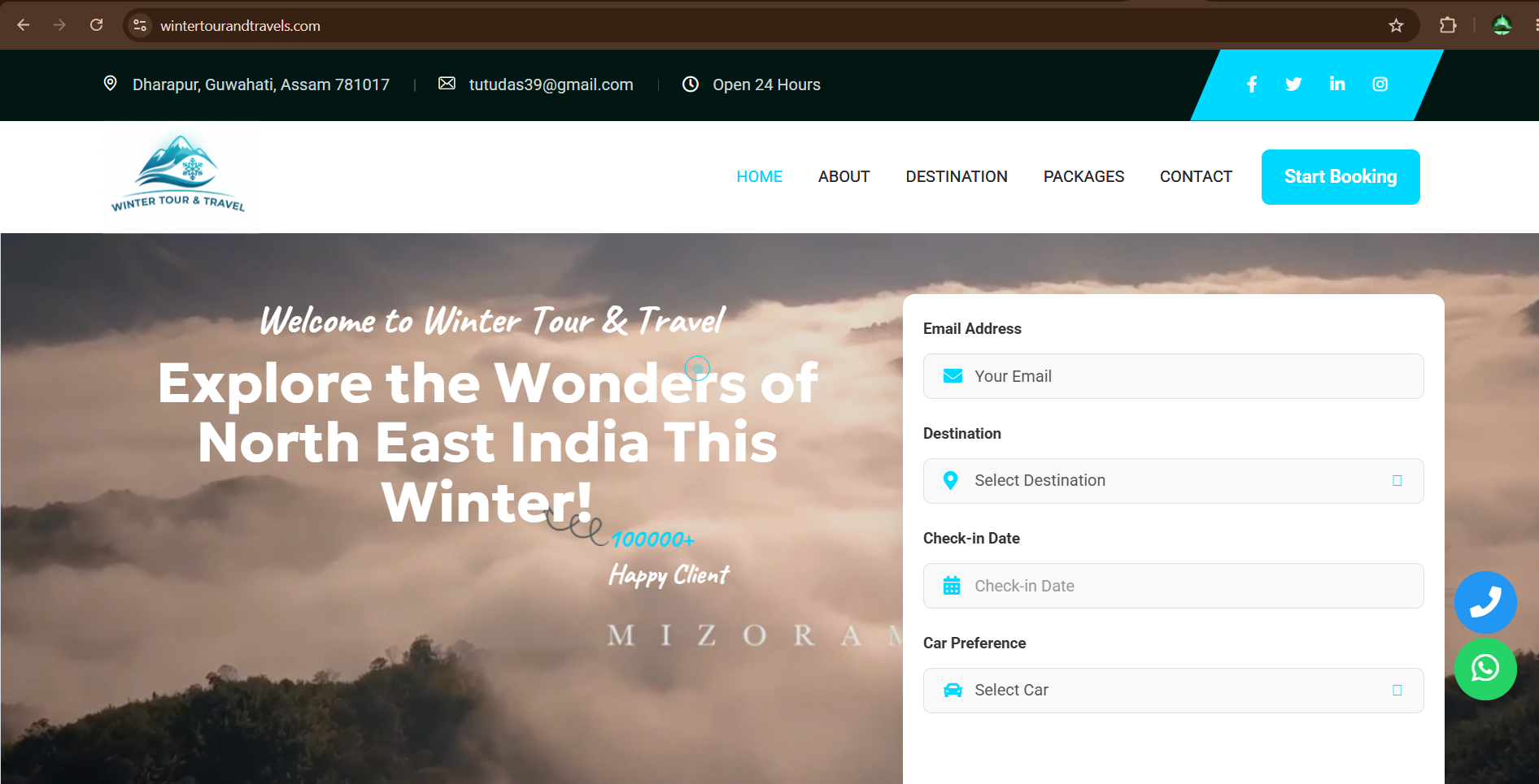 Winter Tours